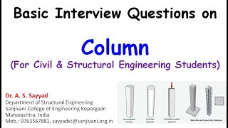 Basics of Column; Long column; Short Column