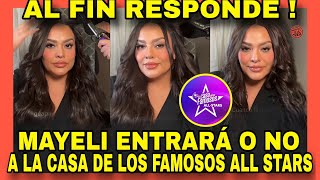 MAYELI ALONSO RESPONDE AL FIN Y QUÉ CREES QUE PASÓ ? NOTICIAS DE LA RED.