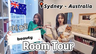 ĐỘT NHẬP PHÒNG MAKEUP CỦA CHỊ GÁI TẠI ÚC | MIMI OFFICIAL