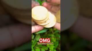 Treasure Found: Man Discovers Huge Trove Of Gold Coins #treasure #gold #youtubeshorts