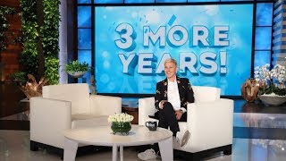 Ellen's Huge Renewal Announcement