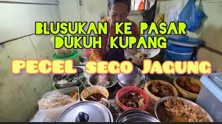 Blusukan di Pasar Dukuh Kupang cari SARAPAN Sego Jagung