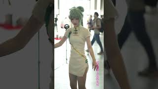 CICF2020 Hatsune Miku Cosplay 初音ミク 初音韶華旗袍 廣州漫展