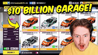 Reacting to The Worlds Most EXPENSIVE GARAGE in Forza Horizon 5
