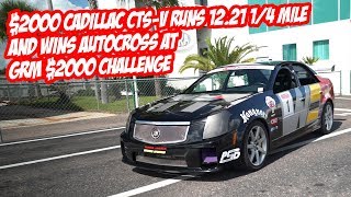 Under the Hood: World's Cheapest Cadillac CTS-V Runs 12s!