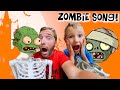 Father & Son SING ZOMBIE SONG! /Brains Are Showing!