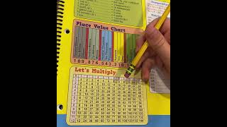 Simplifying Factions using a multiplication chart. Lifesaver for struggling students