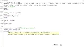Python Class| Input function in python| Lecture 15 #education #python#programming