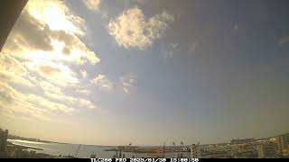 💚 0130タイムラプス2025年  沖縄県 那覇市 Time Lapse Okinawa Naha ＃雲の動き