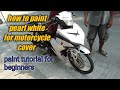 paano mag pintura ng pearl white | paint tutorial video