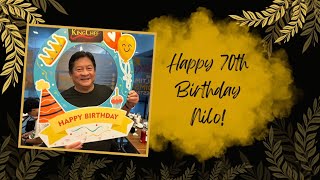 Nilo's 70th birthday video