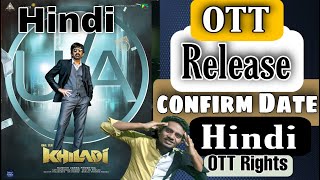 khiladi ott release date|khiladi ott release date Hindi|khiladi ott release date and time|Khiladi