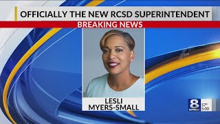 Dr. Lesli Myers-Small officially named new RCSD superintendent, and she starts Tuesday - May 18, 202