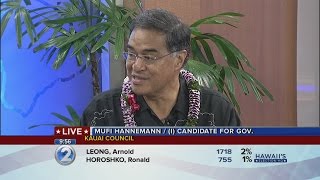 Hawaii Independent Party's Mufi Hannemann