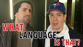 LANGUAGE BARRIER - FRENCH CANADIAN | A Nearly Funny Skit