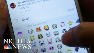 A Look At The Emoji, Everyone’s Favorite Way To Text | NBC Nightly News