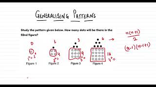 Generalizing Patterns | Algebra