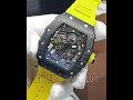 очень красивые мужские часы richard mille обзор