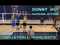 Donny Hui Outside Hitter Highlights - NCVA 2017 League 4 Volleyball Tournament