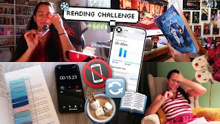 swapping my SCREEN TIME for READING TIME 📖🎄 bookmas day 3 vlog