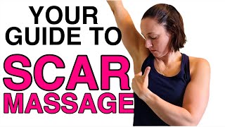 4-step SCAR MASSAGE after Breast Cancer Surgery - Key for RECOVERY!