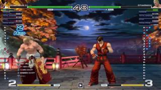 KOF14 Ver.1.05 ３タテするキム！怒涛な攻めを繰り返す！