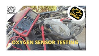 How to test a 4 wire o2 sensor with a multi-meter and cheap obd2 scan tool!