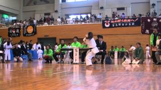 第46回習志野市市民総合体育大会空手道競技小学校4年形の部決勝　観空大