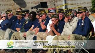 Hendersonville Funeral Home - The Moving Wall Nov 2017