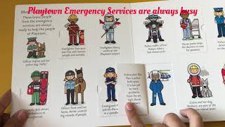 Playtown: Emergency (A Lift-The-Flap Book) by Priddy Books