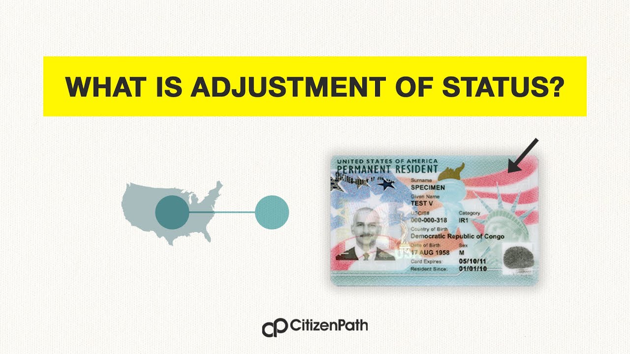 What Is Adjustment Of Status? - YouTube