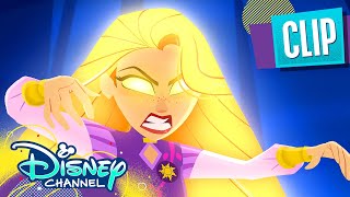 Rapunzel vs. Cassandra ⚔️ | Rapunzel's Tangled Adventure | Disney Channel