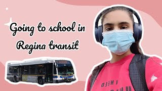 Going To School in Regina Transit 🚌 | Sweet Candies Vlogs