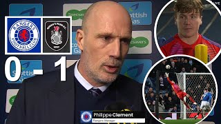 Philippe Clement Callum Ferie Post Match Interview Rangers 0 vs 1 Queen's Park FC 09/02/2025