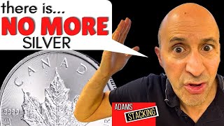 This finally GOES PUBLIC - there’s no more silver (SHOCKING)