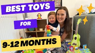BEST BABY TOYS FOR 9-12 MONTHS/ DEVELOPMENTAL TOYS FOR BABIES!