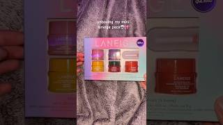 unboxing my mini laneige pack! ​⁠​⁠@LANEIGE_US  #preppy #laneige #fyp #trending #trendingshorts