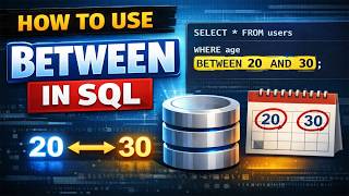 How to use the BETWEEN Condition in SQL