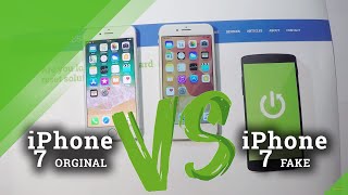 FAKE iPhone 7 vs iPhone 7 - Bugs and Differences in Clone of iPhone 7