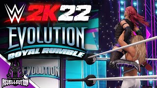 WWE 2K22: Evolution Women's Royal Rumble #WWE2K22