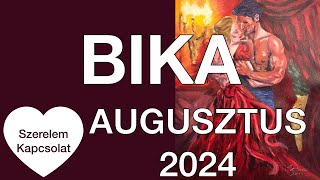 ♉️Bika Augusztus 2024 ❤️Boldogság és unalom ❤️Szerelem Kapcsolat Tarot Jóslás