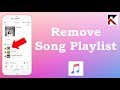 How To Remove Songs From A Playlist Apple Music