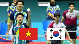 ĐÌNH HOÀNG / ĐÌNH MẠNH (VIE) vs HYUK GYUN   SEOK HYUN (KOR) |  FELET VIETNAM INTERNATIONAL SERIES