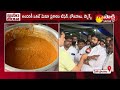 mla jakkampudi raja about food arrangements in 2nd day ysrcp plenary sakshi tv