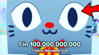 I Got the 1st TITANIC REINDEER CAT in PETS GO! (INSANE!!)