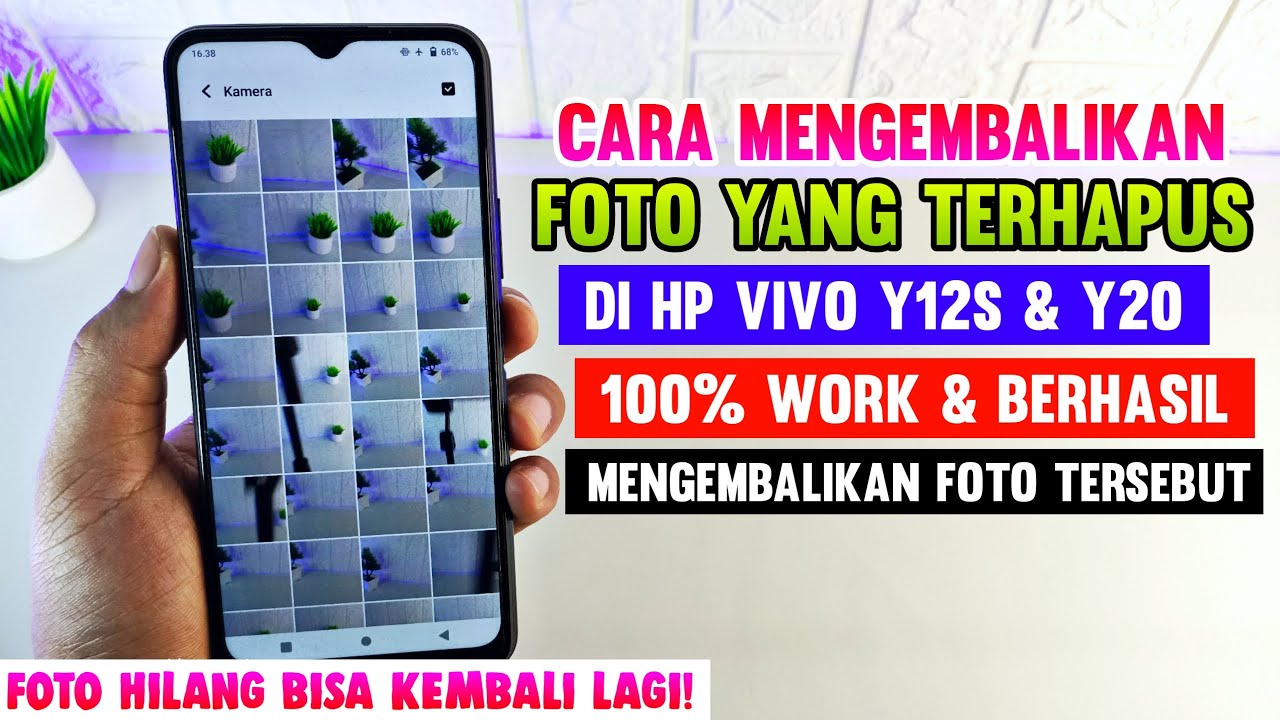 Cara Mengembalikan Foto Yang Terhapus Di Hp Vivo Y12s Dan Vivo Y20 100% ...