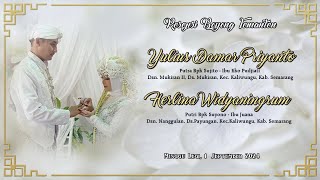 Resepsi Boyong Temanten  YULIUS DAMAR PRIYANTO \u0026 HERLINA WIDYANINGRUM