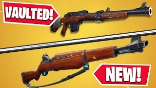 fortnite new infantry rifle update coming soon playing with subs - fortnite infantry rifle update