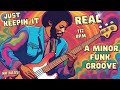 Bass Backing Track 🎸 A Minor 🎵 Chillin Funk Groove 😎 112 BPM