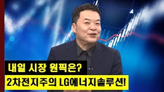 내일 시장 원픽 섹터와 종목은? 2차전지주의 LG에너지솔루션! │주가,특징주